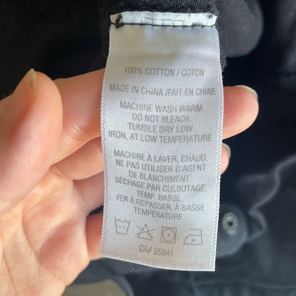 Black jean skirt! Worn once!! - Picture 4 of 4